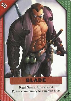 2001 Marvel Recharge CCG - Inaugural Edition #43 Blade Front