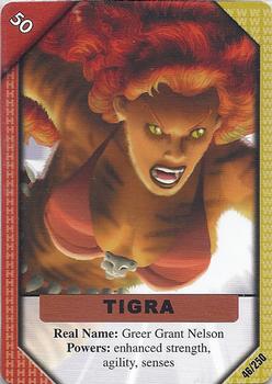 2001 Marvel Recharge CCG - Inaugural Edition #46 Tigra Front