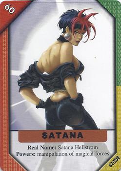2001 Marvel Recharge CCG - Inaugural Edition #62 Satana Front