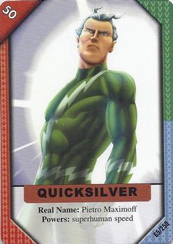 2001 Marvel Recharge CCG - Inaugural Edition #65 Quicksilver Front