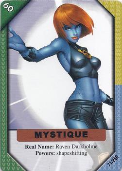 2001 Marvel Recharge CCG - Inaugural Edition #71 Mystique Front