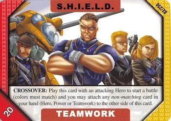 2001 Marvel Recharge CCG - Inaugural Edition #82 S.H.I.E.L.D. Special: Crossover Front