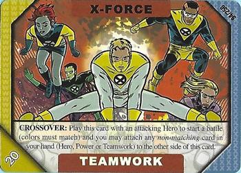 2001 Marvel Recharge CCG - Inaugural Edition #94 X-Force Special: Crossover Front