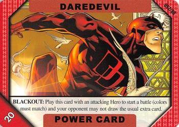 2001 Marvel Recharge CCG - Inaugural Edition #98 Daredevil Special: Blackout Front