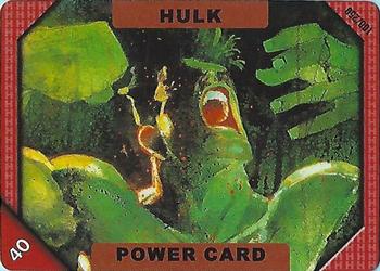 2001 Marvel Recharge CCG - Inaugural Edition #100 Hulk Front