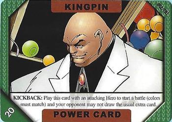 2001 Marvel Recharge CCG - Inaugural Edition #103 Kingpin Special: Kickback Front