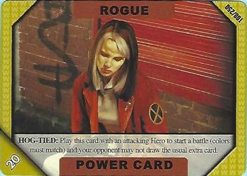 2001 Marvel Recharge CCG - Inaugural Edition #108 Rogue Special: Hog-Tied Front