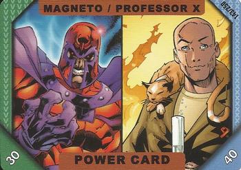 2001 Marvel Recharge CCG - Inaugural Edition #143 Magneto / Professor X Front