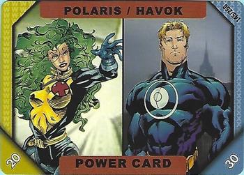 2001 Marvel Recharge CCG - Inaugural Edition #145 Polaris / Havok Front
