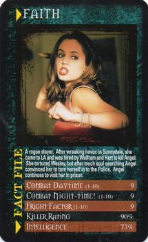2001 Top Trumps Angel #NNO Faith Front
