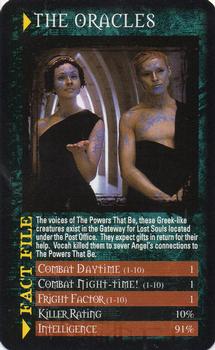 2001 Top Trumps Angel #NNO The Oracles Front