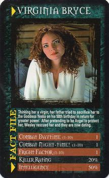 2001 Top Trumps Angel #NNO Virginia Bryce Front