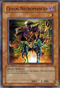 2004 Yu-Gi-Oh! Invasion of Chaos 1st Edition #IOC-017 Chaos Necromancer Front