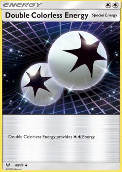 2017 Pokemon Shining Legends #69/73 Double Colorless Energy Front