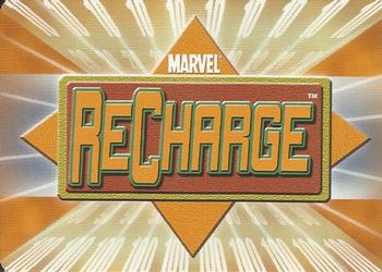 2002 Marvel ReCharge 2 #4 Captain America Special Back