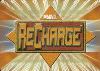 2002 Marvel ReCharge 2 #47 Beast Special Back