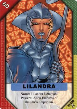 2002 Marvel ReCharge 2 #62 Lilandra Front
