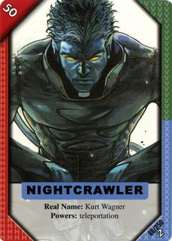 2002 Marvel ReCharge 2 #66 Nightcrawler Front