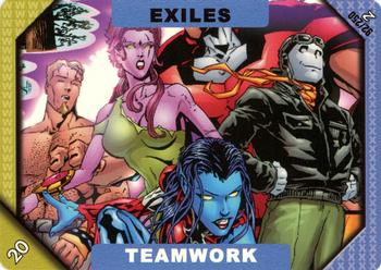 2002 Marvel ReCharge 2 #92 Exiles Front