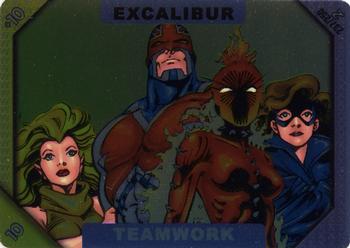 2002 Marvel ReCharge 2 #237 Excalibur Front