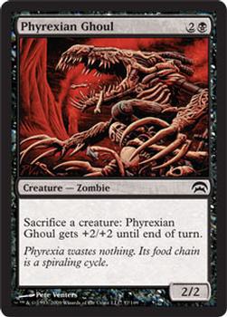 2009 Magic the Gathering Planechase #37 Phyrexian Ghoul Front