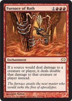 2009 Magic the Gathering Planechase #55 Furnace of Rath Front