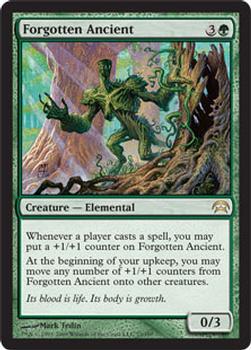 2009 Magic the Gathering Planechase #73 Forgotten Ancient Front