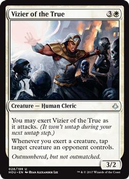 2017 Magic the Gathering Hour of Devastation #28 Vizier of the True Front