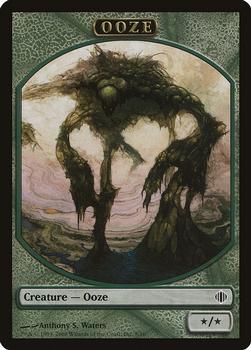 2008 Magic the Gathering Shards of Alara - Tokens #8/10 Ooze Front