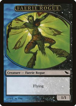 2008 Magic the Gathering Shadowmoor - Tokens #8/12 Faerie Rogue Front
