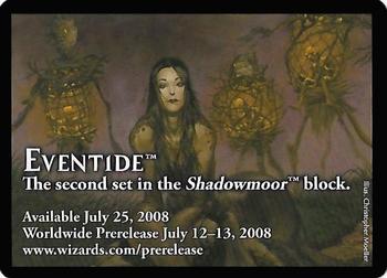 2008 Magic the Gathering Shadowmoor - Tokens #12/12 Elf Warrior Back