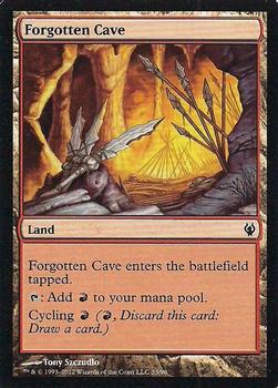 2012 Magic the Gathering Duel Decks: Izzet vs Golgari #33 Forgotten Cave Front