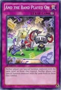 2014 Yu-Gi-Oh! Primal Origin #PRIO-EN079 And the Band Played On Front