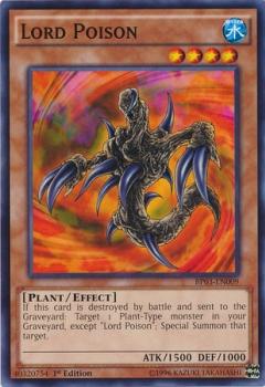 2014 Yu-Gi-Oh! Battle Pack 3 #BP03-EN009 Lord Poison Front
