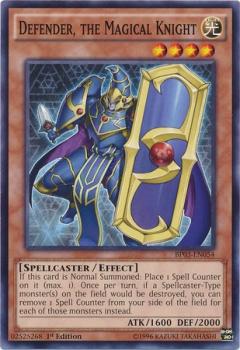 2014 Yu-Gi-Oh! Battle Pack 3 #BP03-EN054 Defender, the Magical Knight Front