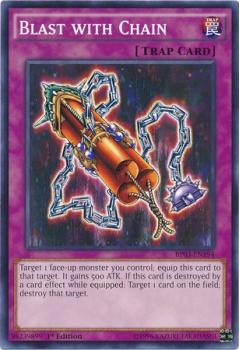 2014 Yu-Gi-Oh! Battle Pack 3 #BP03-EN194 Blast with Chain Front