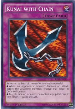 2014 Yu-Gi-Oh! Battle Pack 3 #BP03-EN210 Kunai with Chain Front