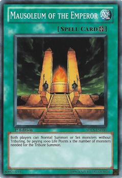 2011 Yu-Gi-Oh! Lost Sanctuary English 1st Edition #SDLS-EN030 Mausoleum of the Emperor Front