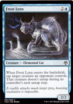 2017 Magic the Gathering Iconic Masters #57 Frost Lynx Front