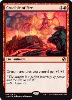2017 Magic the Gathering Iconic Masters #122 Crucible of Fire Front