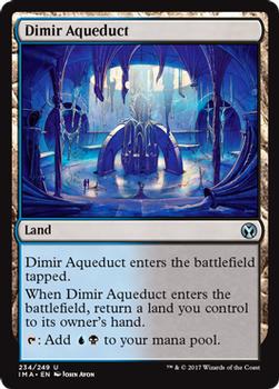 2017 Magic the Gathering Iconic Masters #234 Dimir Aqueduct Front