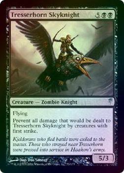 2006 Magic the Gathering Coldsnap - Foil #73 Tresserhorn Skyknight Front