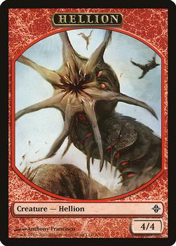 2010 Magic the Gathering Rise of the Eldrazi - Tokens #3/5 Hellion Front