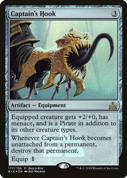 2018 Magic the Gathering Rivals of Ixalan #177 Captain's Hook Front