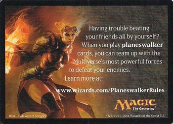 2011 Magic the Gathering Innistrad - Tips & Tricks #NNO Planeswalker Front
