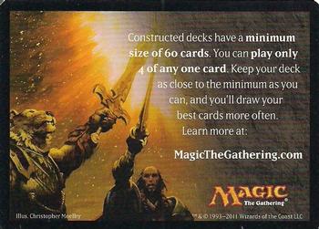 2011 Magic the Gathering Innistrad - Tips & Tricks #NNO Constructed Decks Front