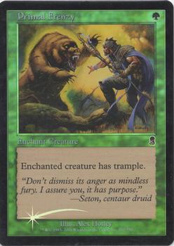 2001 Magic the Gathering Odyssey - Foil #262 Primal Frenzy Front