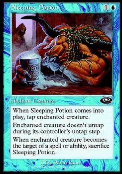 2001 Magic the Gathering Planeshift - Foil #34 Sleeping Potion Front