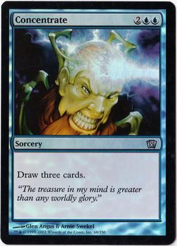 2003 Magic the Gathering 8th Edition - Foil #68 Concentrate Front