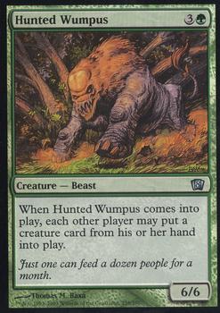 2003 Magic the Gathering 8th Edition - Foil #258 Hunted Wumpus Front